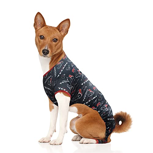 Littlearth Unisex-Erwachsene NFL Houston Texans Pet PJs, Teamfarbe, Größe S von Little Earth Productions