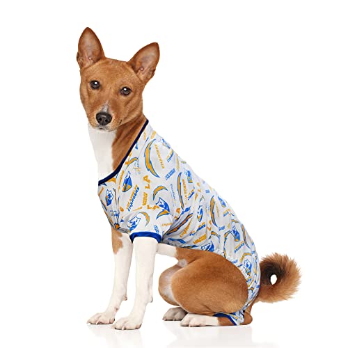 Littlearth Unisex-Erwachsene NFL Los Angeles Chargers Pet PJs, Teamfarbe, Größe XS Littlearth Unisex-Erwachsene NFL Los Angeles Chargers Pet PJs, Teamfarbe, Größe XS von Little Earth Productions