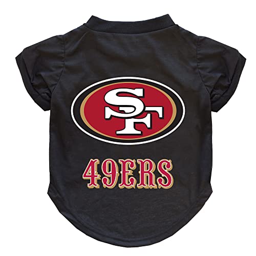 Littlearth Unisex-Erwachsene NFL San Francisco 49ers Haustier-T-Shirt, Team-Farbe, L Littlearth Unisex-Erwachsene NFL San Francisco 49ers Haustier-T-Shirt, Team-Farbe, L von Little Earth Productions