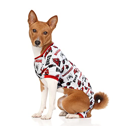 Littlearth Unisex-Erwachsene NFL Tampa Bay Buccaneers Pet PJs, Teamfarbe, Größe XL Littlearth Unisex-Erwachsene NFL Tampa Bay Buccaneers Pet PJs, Teamfarbe, Größe XL von Little Earth Productions