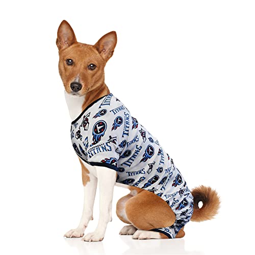 Littlearth Unisex-Erwachsene NFL Tennessee Titans Pet PJs, Teamfarbe, Größe XL Littlearth Unisex-Erwachsene NFL Tennessee Titans Pet PJs, Teamfarbe, Größe XL von Little Earth Productions