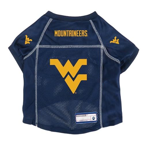 Littlearth West Virginia Mountaineers NCAA Basic Haustier-Trikot Littlearth West Virginia Mountaineers NCAA Basic Haustier-Trikot von Little Earth Productions