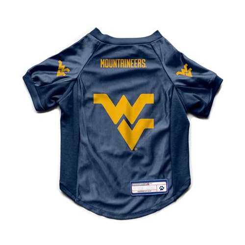 Littlearth West Virginia Mountaineers NCAA Stretch Haustier-Trikot Littlearth West Virginia Mountaineers NCAA Stretch Haustier-Trikot von Little Earth Productions