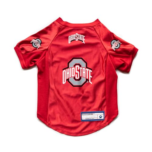 NCAA Ohio State Buckeyes Haustier-Stretch-Jersey, Größe XL von Little Earth Productions