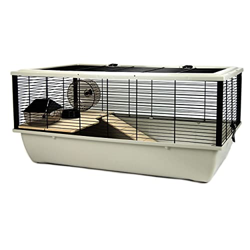 Little Friends Grosvenor Ratten- und Hamster-Käfig mit Holz-Podest und -Leiter Little Friends Grosvenor Ratten- und Hamster-Käfig mit Holz-Podest und -Leiter von Little Friends