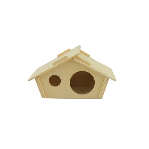 Little Friends Hamsterhaus aus Holz, umweltfreundlich, für Hamster von Little Friends