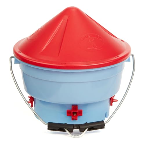 Little Giant® Deluxe Hen Hydrator | 3,5 Liter | Schwerkraft-Geflügel-Bewässerungsanlage | Langlebiger Wasserspender für Herden | Hergestellt in den USA von Little Giant