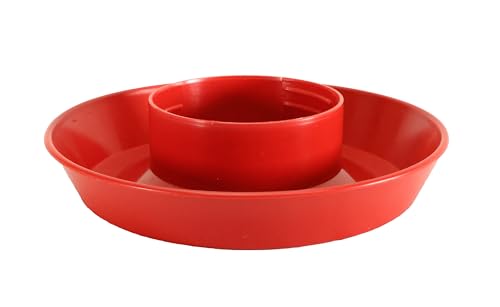 Little Giant 75823 1 qt. Wasserbasis für Geflügel, rot von Little Giant