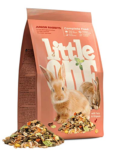 Little One Zwergkaninchenfutter | 2,3 kg | Alleinfutter für junge Zwergkaninchen bis 6 Monate | Ausgewogene Ernährung für Wachstum & Wohlbefinden | Reich an wichtigen Vitaminen von Little One
