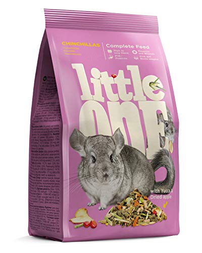 Little One Alleinfutter für Chinchillas im Beutel, 5er Pack (5 x 400 g) von Little One