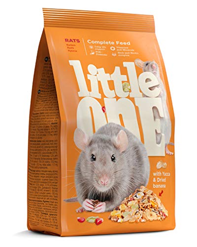 Little One Alleinfutter für Ratten im Beutel, (1 x 900 g) von Little One
