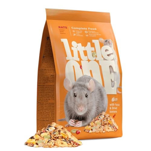 Little One Alleinfutter für Ratten im Beutel, (1 x 900 g) von Little One