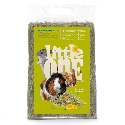 Little One Bergwiesenheu mit Löwenzahn, 1er Pack (1 x 400 g) von Little One