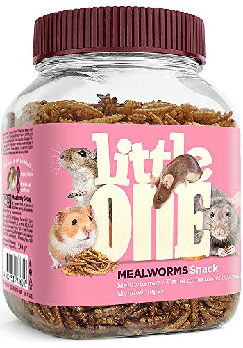 Little One Little One Snack "Mehlwürmer" in Dose, 70 g von Little One