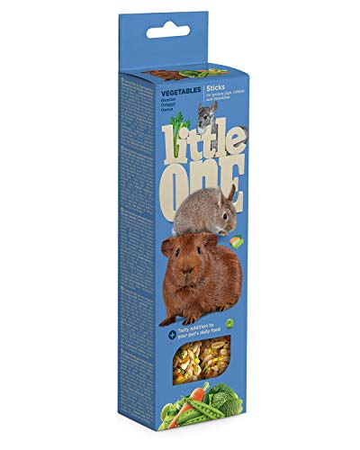 Little One Sticks für Meerschweinchen, Kaninchen und Chinchillas mit Gemüse, 2х60g von Little One