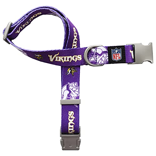 Littlearth NFL Atlanta Falcons Premium Haustierhalsband, Unisex, Erwachsene, Team-Farbe, Größe M von Little Earth Productions
