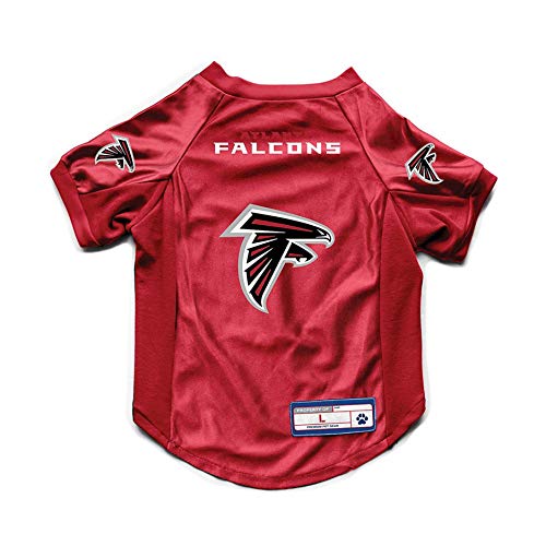 Littlearth NFL Atlanta Falcons Stretch Pet Jersey, Teamfarbe, Größe S von Littlearth