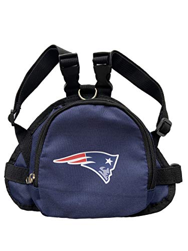 Littlearth NFL New England Patriots Pet Mini Rucksack, klein, Team-Farbe von Littlearth
