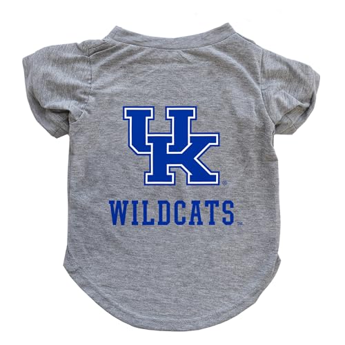 Littlearth Unisex-Erwachsene NCAA Kentucky, U of Pet T-Shirt, Teamfarbe, Größe L von Littlearth