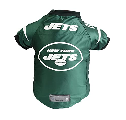 Littlearth Unisex-Erwachsene NFL New York Jets 1 Premium Haustier-Trikot, Team-Farbe, Größe XS von Littlearth