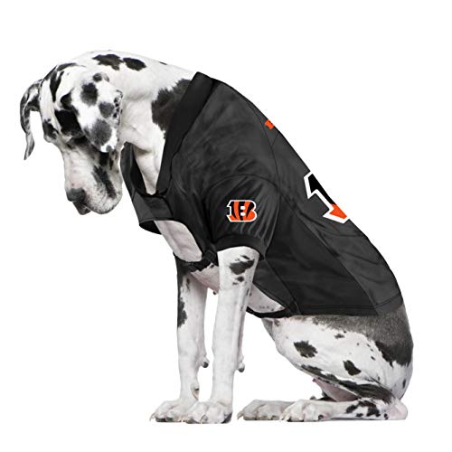 Littlearth Unisex-Erwachsene NFL Tampa Bay Buccaneers – neues Logo Stretch Haustiertrikot für große Hunde, Teamfarbe, große Hunde von Littlearth