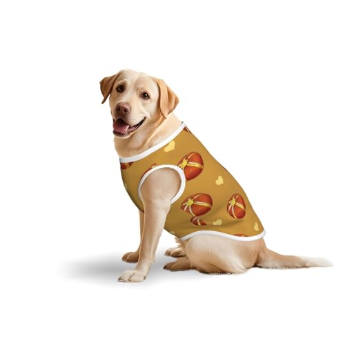 Buttered Bread Pets Baumwollweste – weiche, leichte T-Shirts, Butterbrot-Druck, ärmelloses Tanktop für mittelgroße und große Hunde Buttered Bread Pets Baumwollweste – weiche, leichte T-Shirts, Butterbrot-Druck, ärmelloses Tanktop für mittelgroße und große Hunde von LiuMng
