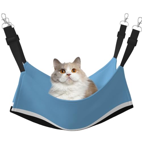 LiuMng Katzen-Hängemattenbett für Käfig, verstellbares Haustierbett, Botswana-Druck, Welpenauflage, für Kätzchen, große und kleine Tiere LiuMng Katzen-Hängemattenbett für Käfig, verstellbares Haustierbett, Botswana-Druck, Welpenauflage, für Kätzchen, große und kleine Tiere von LiuMng