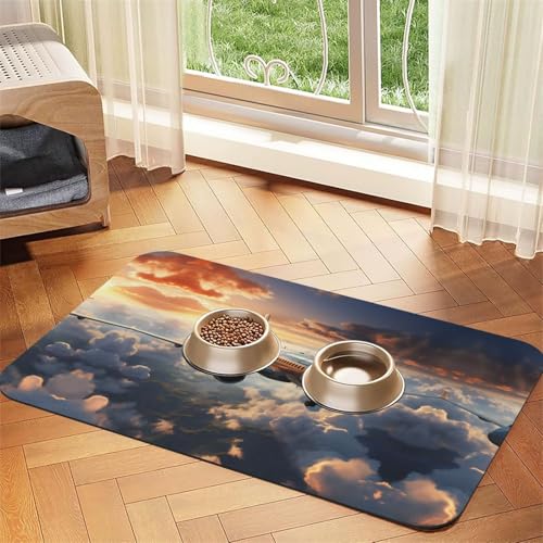 Saugfähige Futtermatte für Haustiere, 40 x 60 cm, Motiv: Flugzeuge sind steigend, schnell trocknendes Futterunterlage/Leder-Tischset, für Hunde und Katzen, Futternapf, Wasser Saugfähige Futtermatte für Haustiere, 40 x 60 cm, Motiv: Flugzeuge sind steigend, schnell trocknendes Futterunterlage/Leder-Tischset, für Hunde und Katzen, Futternapf, Wasser von LiuMng
