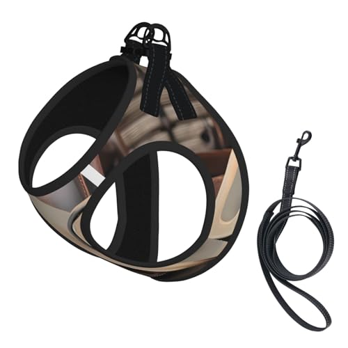 Weiches Hundegeschirr und Leine, Cowboy-Design, schwarzes Hut, Westernstiefel, verstellbares Netzgewebe, Welpengeschirr für kleine, mittelgroße und große Hunde und Katzen Weiches Hundegeschirr und Leine, Cowboy-Design, schwarzes Hut, Westernstiefel, verstellbares Netzgewebe, Welpengeschirr für kleine, mittelgroße und große Hunde und Katzen von LiuMng