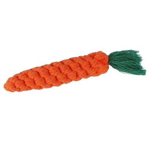 LiuXaofei 1 stück Haustier Hundespielzeug Karotte Bissfest Hund Kauspielzeug for Kleine Hunde Welpen Molarenreinigung Zähne Baumwollseil Spielzeug LiuXaofei 1 stück Haustier Hundespielzeug Karotte Bissfest Hund Kauspielzeug for Kleine Hunde Welpen Molarenreinigung Zähne Baumwollseil Spielzeug von LiuXaofei