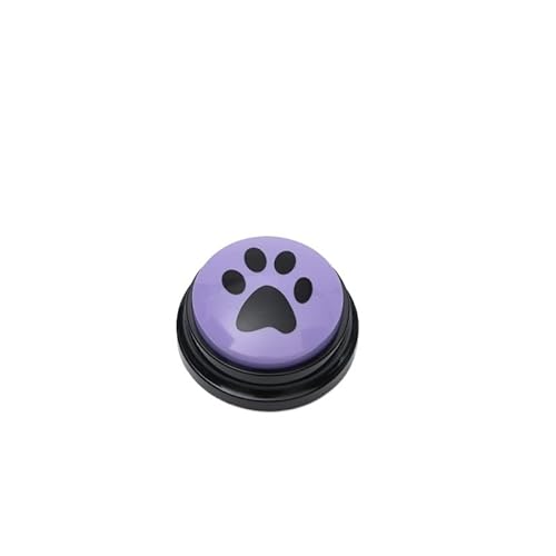 LiuXaofei Kommunikationstaste for Haustiere, Hundespielzeug, Beschreibbare Sprechtrainingstaste for Haustiere, Süßes Krallenmuster, Hundezubehör(8) von LiuXaofei