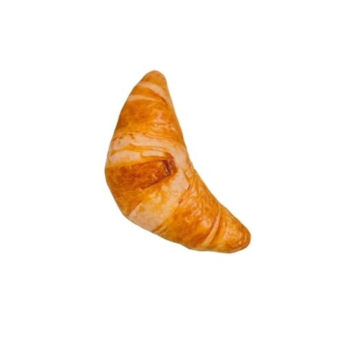 LiuXaofei Lustiges Quietschspielzeug for kleine und mittelgroße Hunde, bissfestes Welpenspielzeug, simuliertes Hundespielzeug aus der Fleisch-/Meeresfrüchte-/Creme-Serie, Haustierprodukt(Croissant) von LiuXaofei