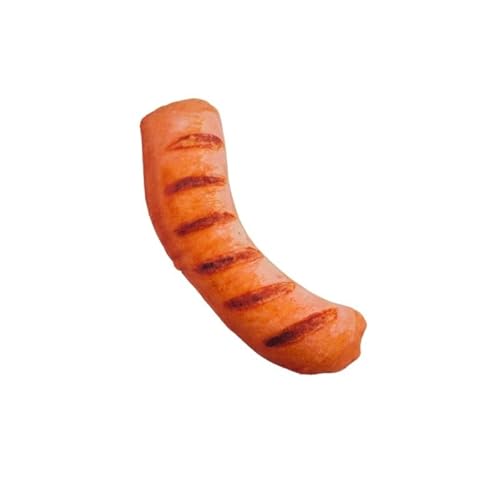 LiuXaofei Lustiges Quietschspielzeug for kleine und mittelgroße Hunde, bissfestes Welpenspielzeug, simuliertes Hundespielzeug aus der Fleisch-/Meeresfrüchte-/Creme-Serie, Haustierprodukt(Sausage) von LiuXaofei
