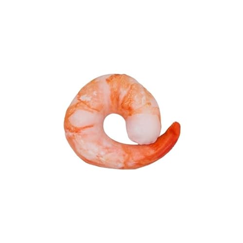 LiuXaofei Lustiges Quietschspielzeug for kleine und mittelgroße Hunde, bissfestes Welpenspielzeug, simuliertes Hundespielzeug aus der Fleisch-/Meeresfrüchte-/Creme-Serie, Haustierprodukt(Shrimp) von LiuXaofei