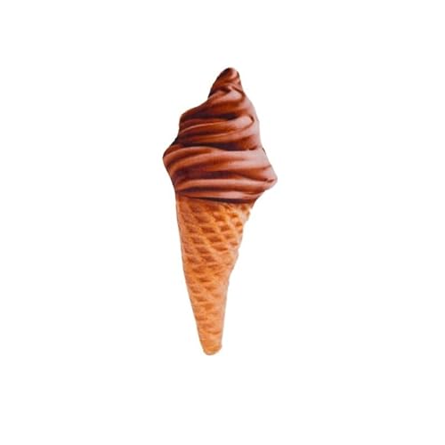 Lustiges Quietschspielzeug for kleine und mittelgroße Hunde, bissfestes Welpenspielzeug, simuliertes Hundespielzeug aus der Fleisch-/Meeresfrüchte-/Creme-Serie, Haustierprodukt(Chocolate Ice Cream) von LiuXaofei