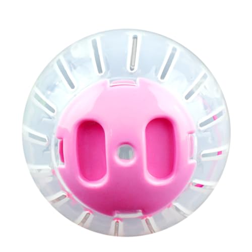Kleine Animal Übungsräder, Hamsterkugel 4,72 Zoll Safer Plastik Hamster Rad transparent waschbarer Hamster Käfig Runde Hamsterspielzeug mit hohlem Loch Haustier Vorräte mit Deckel Rosy Kleine Animal Übungsräder, Hamsterkugel 4,72 Zoll Safer Plastik Hamster Rad transparent waschbarer Hamster Käfig Runde Hamsterspielzeug mit hohlem Loch Haustier Vorräte mit Deckel Rosy von Liummrcy