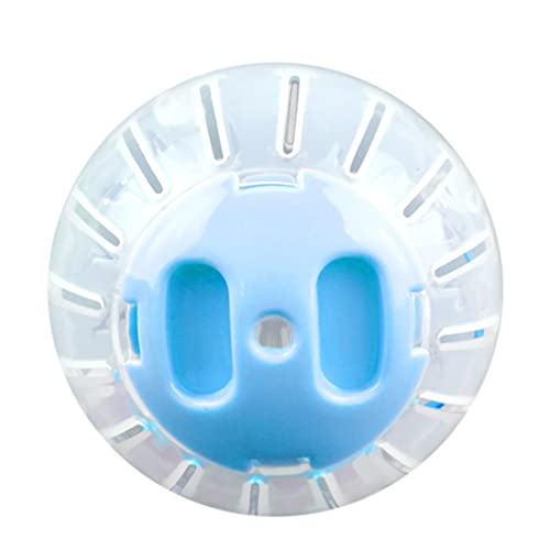 Kleine Animal Übungsräder, Hamsterkugel 4,72 Zoll sicheres Plastik Hamster Rad transparent waschbarer Hamster Käfig Runde Hamsterspielzeug mit hohlem Loch Haustier Vorräte mit Deckelblau Kleine Animal Übungsräder, Hamsterkugel 4,72 Zoll sicheres Plastik Hamster Rad transparent waschbarer Hamster Käfig Runde Hamsterspielzeug mit hohlem Loch Haustier Vorräte mit Deckelblau von Liummrcy