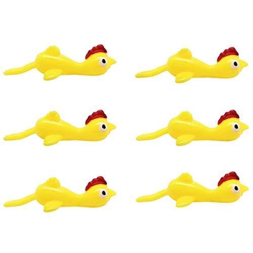 Liummrcy Slingshot Chicken Gummi Hühner Flick Hühner Hühner -Flügel Hühnchen -Dehnungsspielzeug, lustige Weihnachtsstuffern Ostern Chicks Truthahn Spielzeug Neuheiten Geschenke für Kinder, Spielzeug. Liummrcy Slingshot Chicken Gummi Hühner Flick Hühner Hühner -Flügel Hühnchen -Dehnungsspielzeug, lustige Weihnachtsstuffern Ostern Chicks Truthahn Spielzeug Neuheiten Geschenke für Kinder, Spielzeug. von Liummrcy