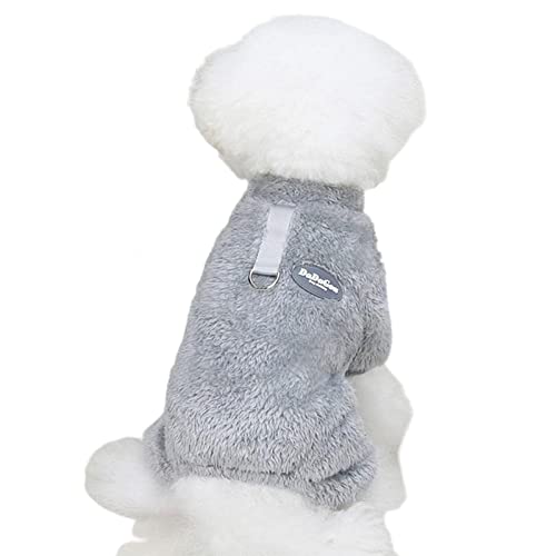 Liushui Hundemantel aus Samt, Thermische Haustierkleidung für Hundepyjamas, Winter Doggy Soft Pet Cold Weather Kleidung Katzenbekleidung für kleine, mittlere und große Hunde Hods von Liushui