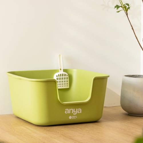 Katzentoilette leicht zu reinigen (Creme Yellow-A) von LivLab Mker