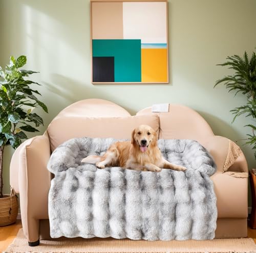 Dicker Kaninchen-Plüsch-Pet-Couch-Überzug für Sofa, Hundesofa-Bettenmatte, waschbare Plüsch-Couch-Abdeckung für Hund, Möbel-Schutz-Hundesofa-Matte für Hunde und Katzen, Flauschiges Hundecouch-Bett Dicker Kaninchen-Plüsch-Pet-Couch-Überzug für Sofa, Hundesofa-Bettenmatte, waschbare Plüsch-Couch-Abdeckung für Hund, Möbel-Schutz-Hundesofa-Matte für Hunde und Katzen, Flauschiges Hundecouch-Bett von LiveGo