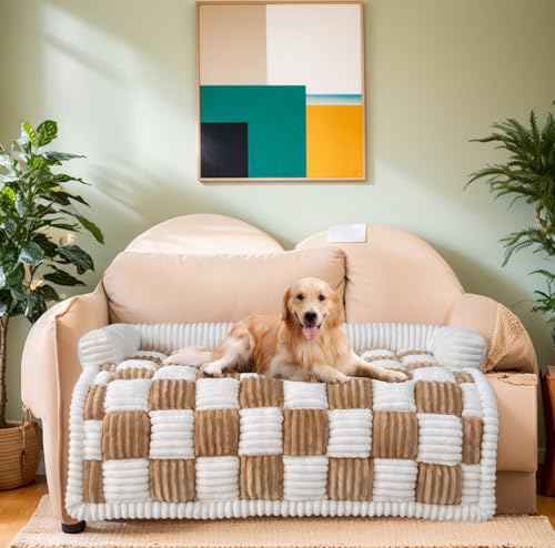 LiveGo Haustier-Couch-Überzüge für Sofa, Hundesofa-Bettenmatte, waschbare Plüsch-Couch-Abdeckung für Hund, Möbelschutz-Hundesofa-Matte für Hunde und Katzen, Flauschiges Hundecouch-Bett LiveGo Haustier-Couch-Überzüge für Sofa, Hundesofa-Bettenmatte, waschbare Plüsch-Couch-Abdeckung für Hund, Möbelschutz-Hundesofa-Matte für Hunde und Katzen, Flauschiges Hundecouch-Bett von LiveGo