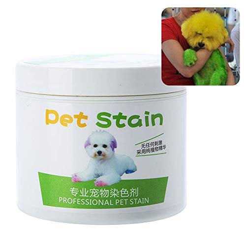 Livecity Haarfärbemittel für Hunde und Katzen, 100 ml, goldfarben von Livecity