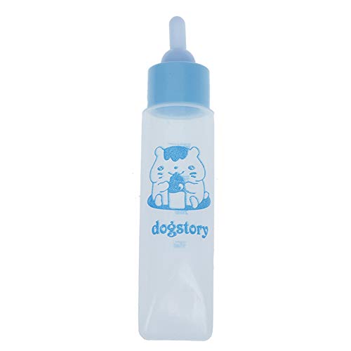 Livecitys 30 ml Hamster-Wasserflaschenspender Kaninchen lange Nippel Fütterung Milchflasche Trinkspender Haustiere Versorgung Blau kurzer Nippel von Livecitys