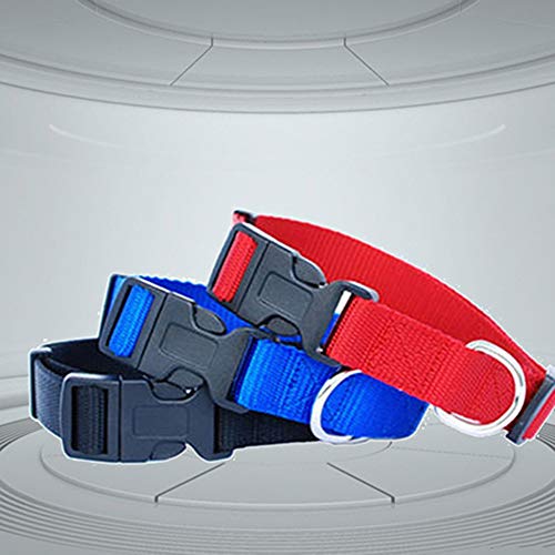 Livecitys Verstellbare Hundewelpe Katze Haustier Sicherheit Halskette Robustes Nylon Schnalle Halsband Schwarz M. Livecitys Verstellbare Hundewelpe Katze Haustier Sicherheit Halskette Robustes Nylon Schnalle Halsband Schwarz M. von Livecitys