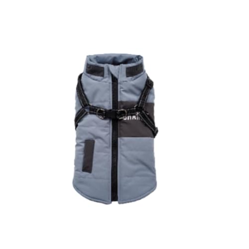 Hundejacke Winterweste Winddicht Wasserdicht Hundemantel Kaltwetter Verdicken Warme Mäntel, Outdoor Hunde Wintermantel Hundeweste， Skianzug für Mittelgroße und Große Hunde von Livoravoli