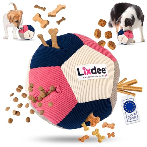 Lixdee Schnüffelball für Hunde – Intelligenzspielzeug mit 4 Schwierigkeitsstufen – Interaktives Hundespielzeug für Leckerlis & zur Förderung der Intelligenz – Beschäftigung für kleine & große Hunde Lixdee Schnüffelball für Hunde – Intelligenzspielzeug mit 4 Schwierigkeitsstufen – Interaktives Hundespielzeug für Leckerlis & zur Förderung der Intelligenz – Beschäftigung für kleine & große Hunde von Lixdee