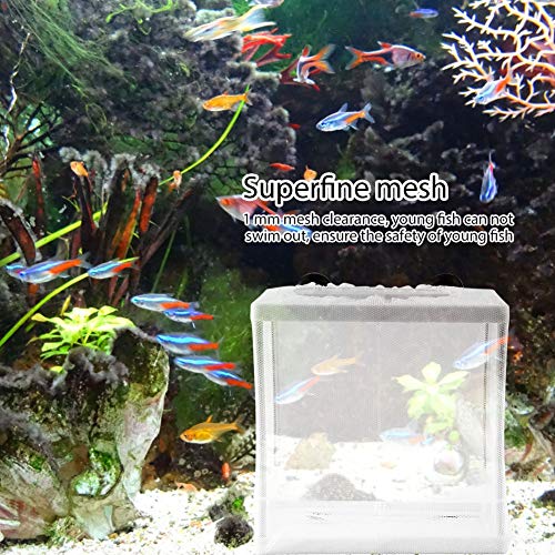 Liyeehao Fischzuchtnetz Fischzucht-Inkubator Multifunktionales Aquarium Fischzuchtbox, Fischzüchter-Isolationsnetzbox, für Aquarium von Liyeehao