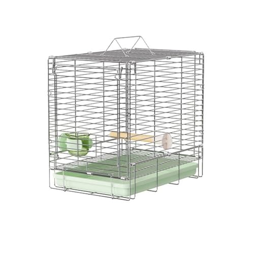 Bequem Faltbare Vogelkäfig-Schubladenablage mit Doppelgriffen for einfachen Reinigen und Tragen von Vögeln for den Außenbereich Praktisch(Green) von Lizhuzhuzs28