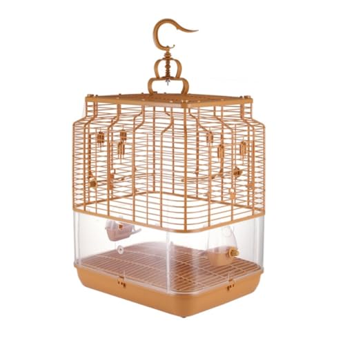 Bequem Großer Vogelkäfig, Anti-Streuung, Papagei, Pfingstrose, Home Villa, Vogelkäfig, kann aufgehängt und gestapelt Werden Praktisch Bequem Großer Vogelkäfig, Anti-Streuung, Papagei, Pfingstrose, Home Villa, Vogelkäfig, kann aufgehängt und gestapelt Werden Praktisch von Lizhuzhuzs28